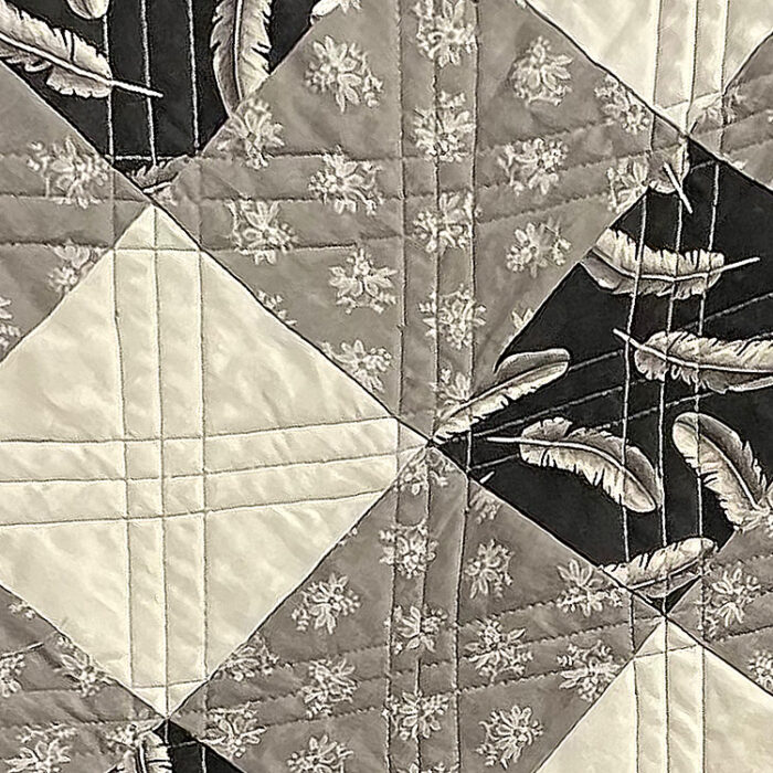 Farmhouse Feathers Quilt - Image 2