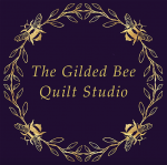 The Gilded Bee Quilt Studio Logo